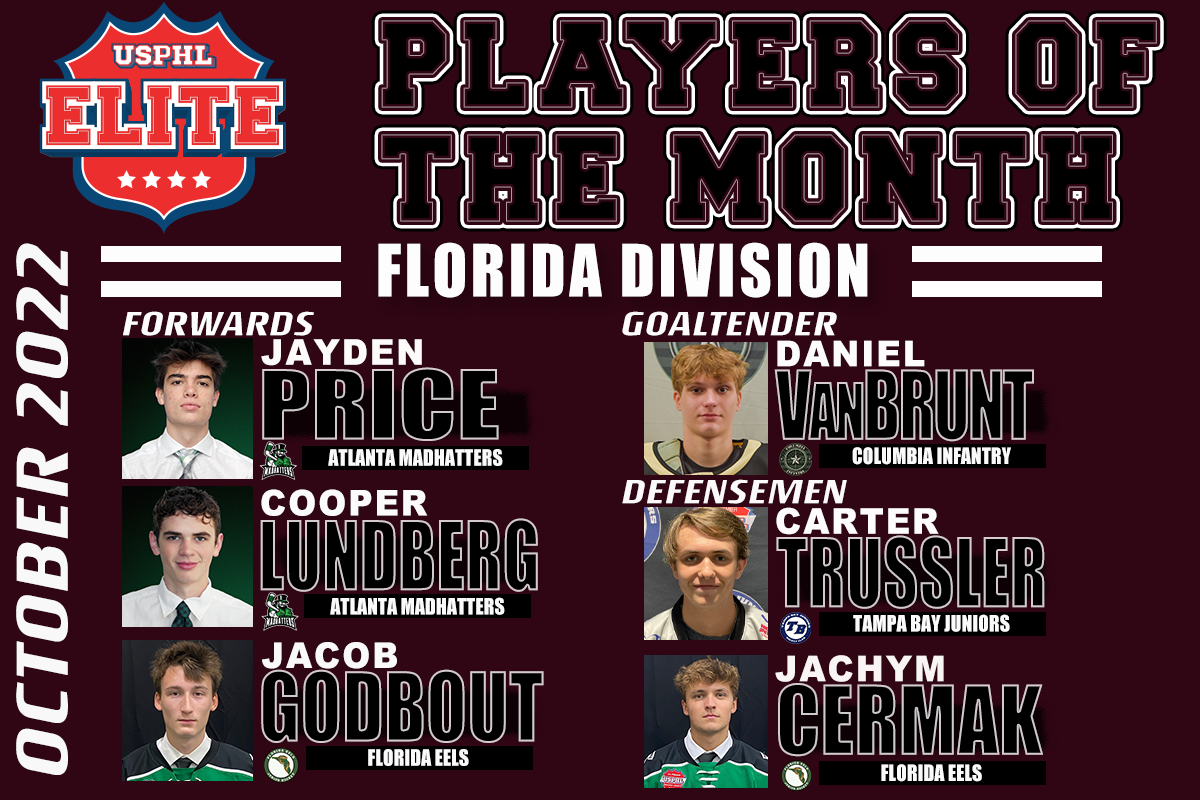 USPHL Elite Players Of The Month – October 2022: Florida Division
