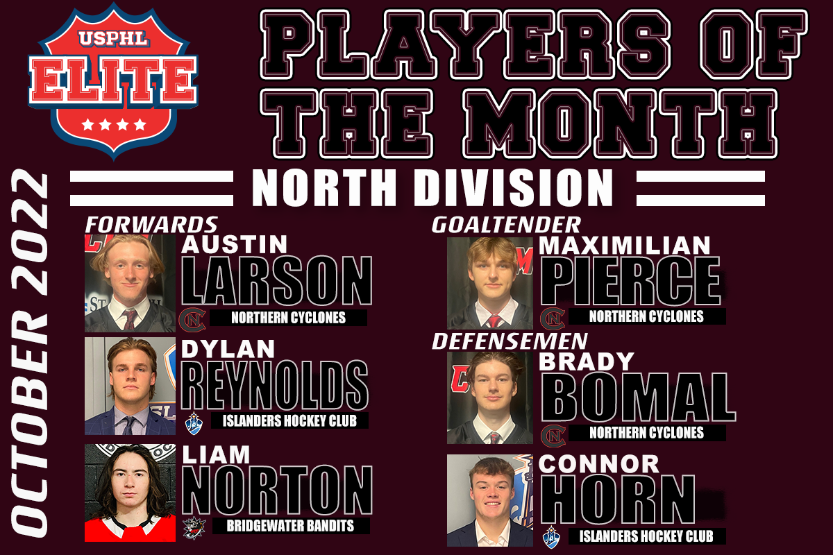 USPHL Elite Players Of The Month – October 2022: North Division