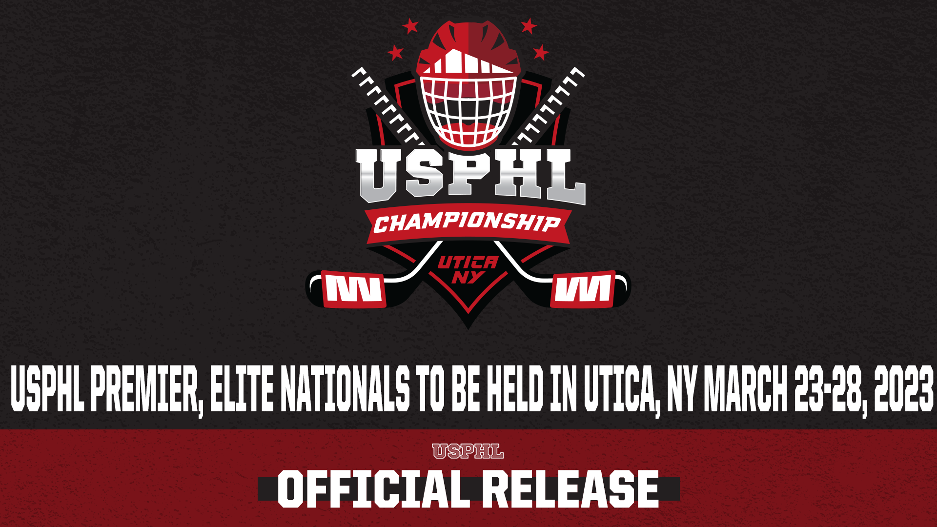 USPHL Premier, Elite Nationals To Be Held In Utica, NY, March 23-28, 2023