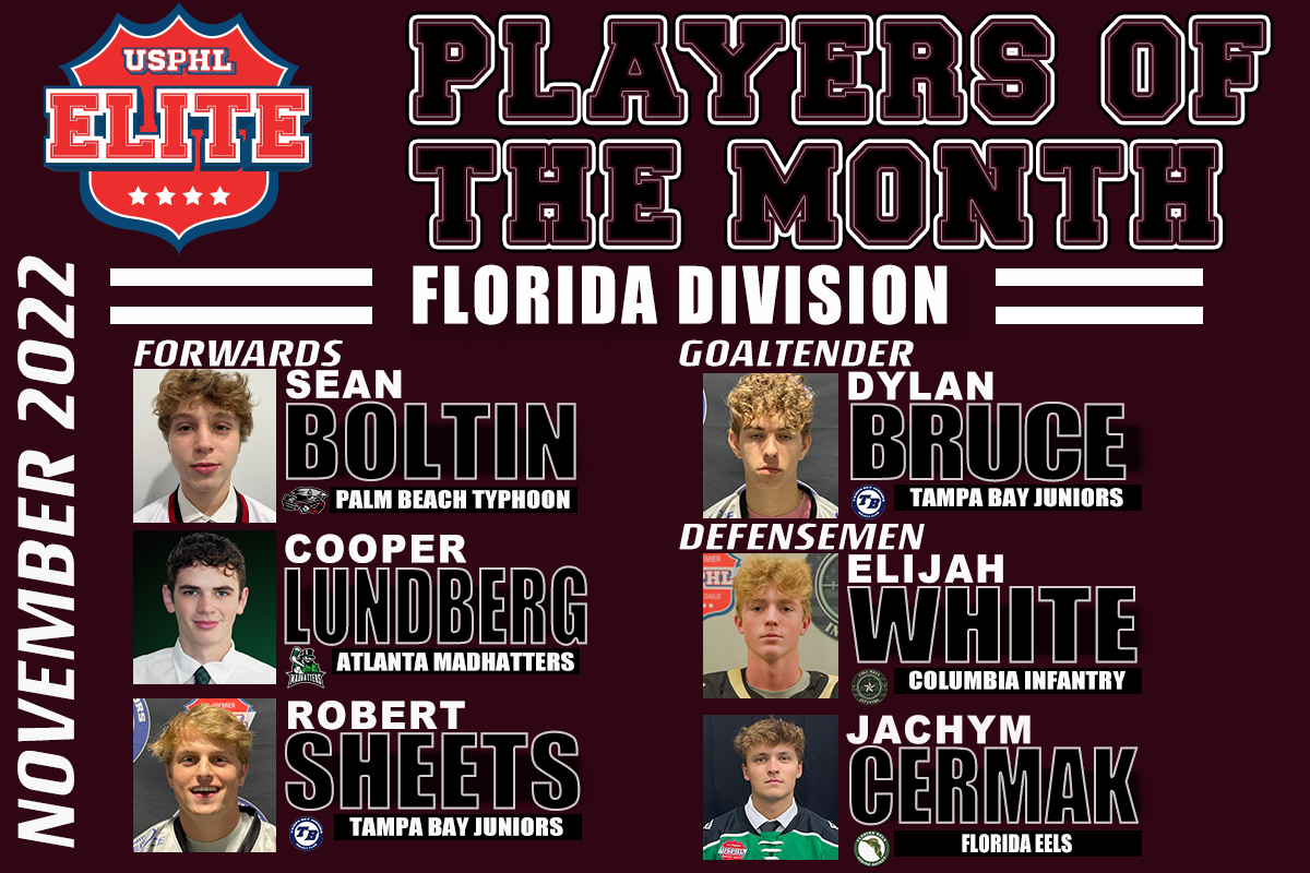 USPHL Elite Players Of The Month – November 2022: Florida Division