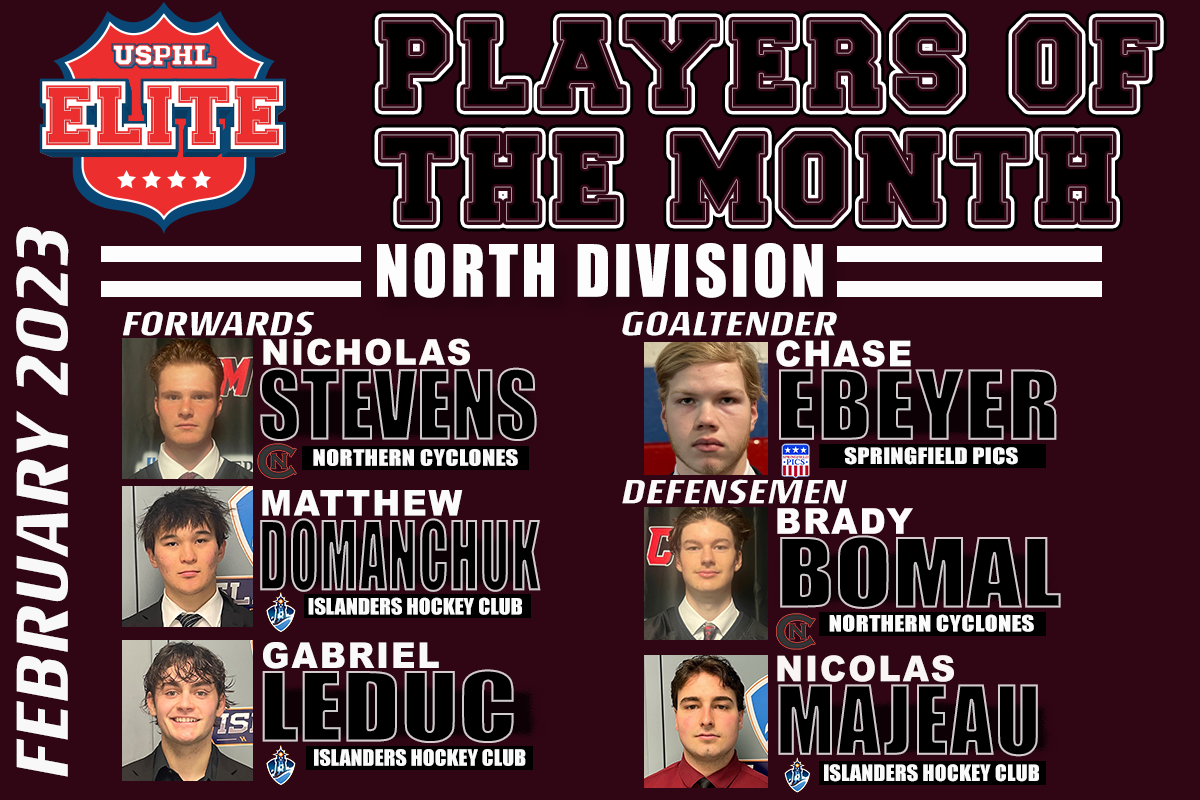USPHL Elite Players Of The Month – February 2023: North Division