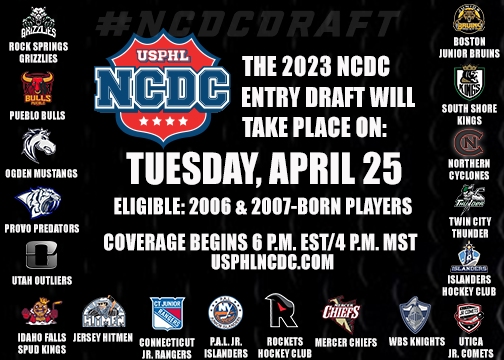 NCDC Entry Draft To Be Held Tuesday, April 25, For 2006 & 2007 Birth Years