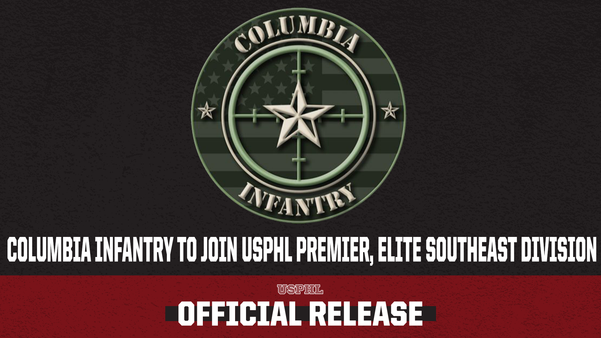 Columbia Infantry To Join Southeast Division In USPHL Premier, Elite Conferences