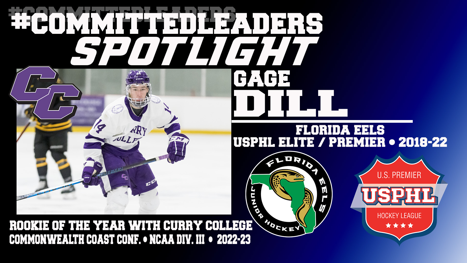 #CommittedLeaders Spotlight: Former Eel Gage Dill Headed Back To Curry After CCC Rookie Of the Year Campaign
