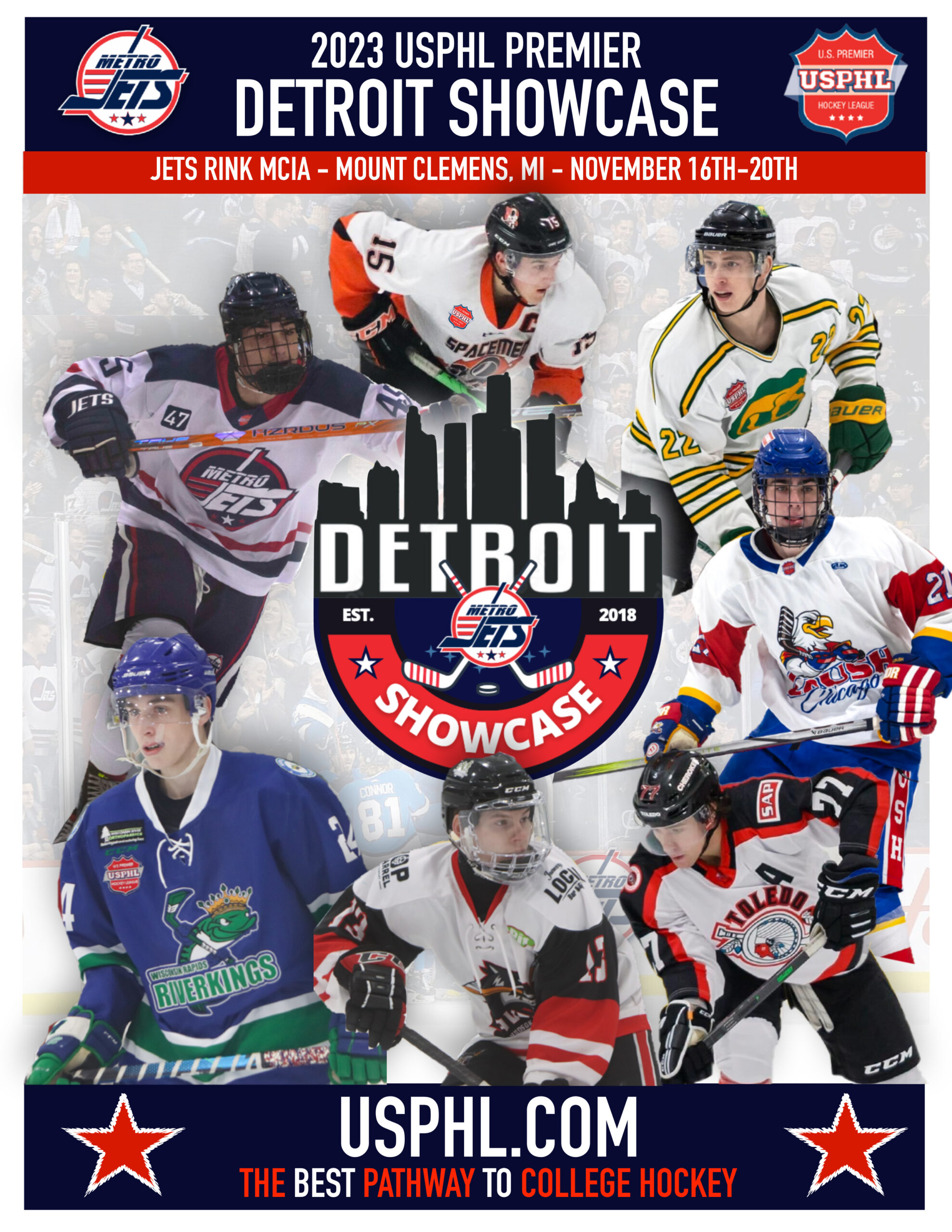 USPHL Detroit Showcase Features Premier, Elite Competition Over Five Days