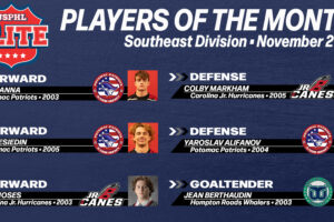 USPHL Elite 2023-24 Southeast Division Players Of The Month: November 2023