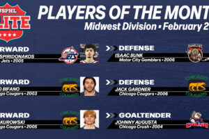 USPHL Elite 2023-24 Midwest Division Players Of The Month: February 2024