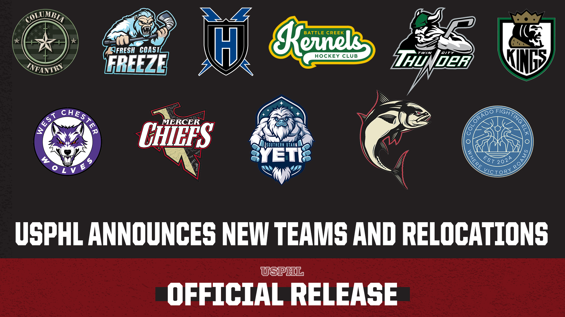 USPHL Announces New Teams And Relocations
